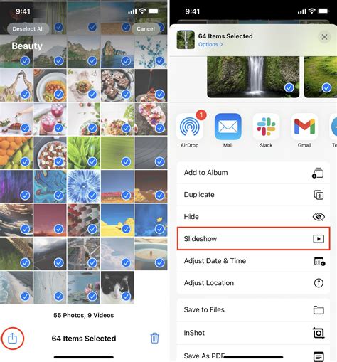 how to make wallpaper slideshow on ipad