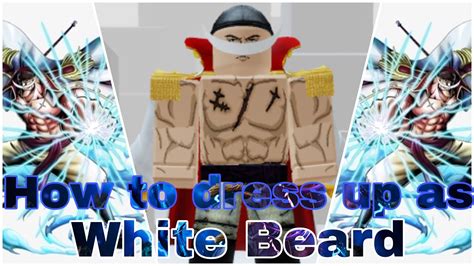 how to make white beard roblox