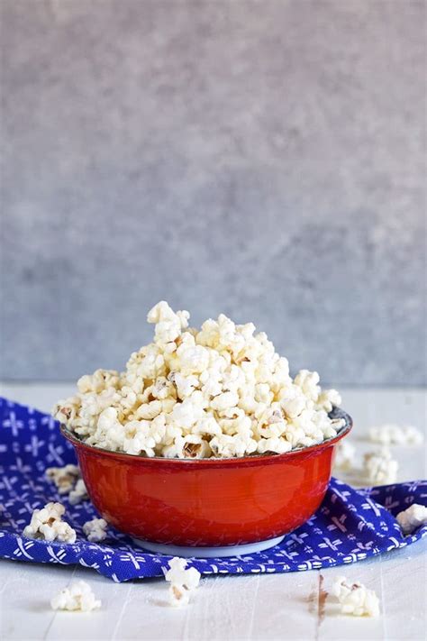 How To Make White Cheddar Popcorn From Scratch