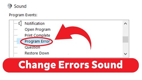 How To Make Windows Error Sound