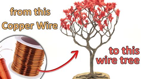 How To Make Wire Tree Roots
