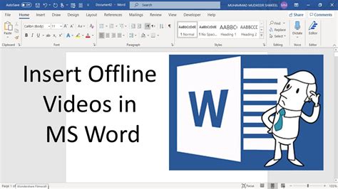 how to make word document available offline