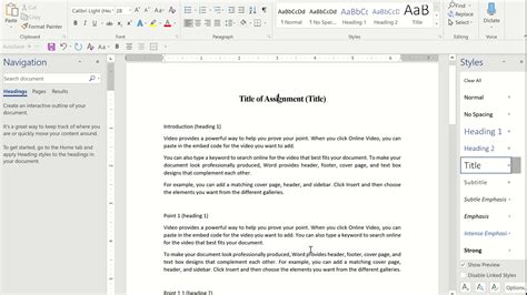 How To Make Word Document View One Page
