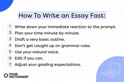 how to make writing fast