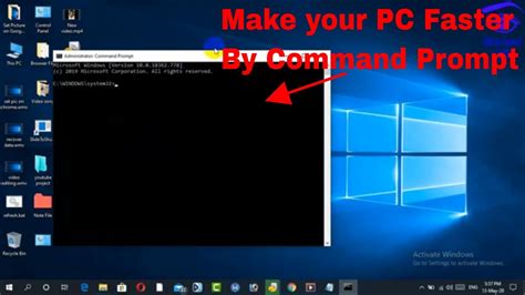 how to make your computer faster with cmd