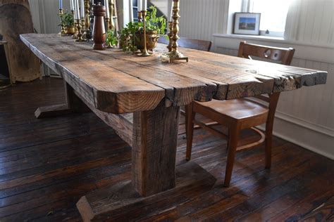 How To Make Your Dining Table Look Rustic