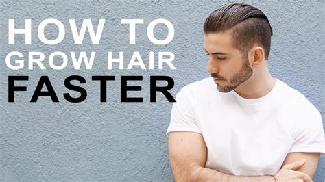 How To Make Your Hair Grow Quicker For Guys