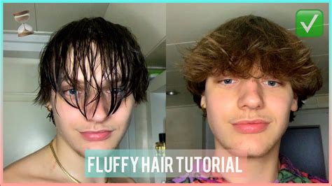How To Make Your Hair Really Fluffy Guys In 2023