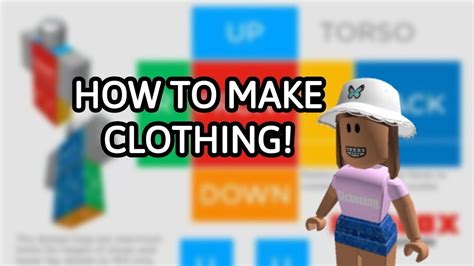 How To Make Your Own Clothes In Roblox For Free / Girl