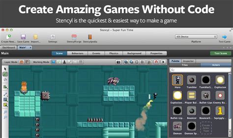 how to make your own game without coding