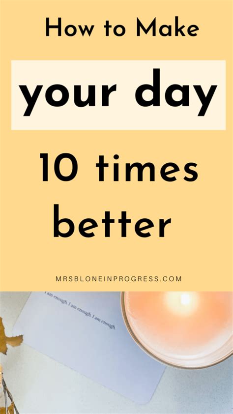 How To Make Your Routine Better  Tips And Solutions