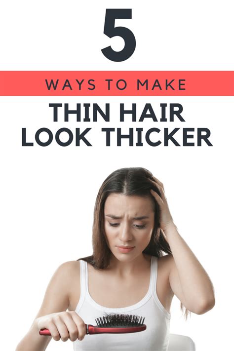  79 Stylish And Chic How To Make Your Thin Hair Look Thick For Long Hair