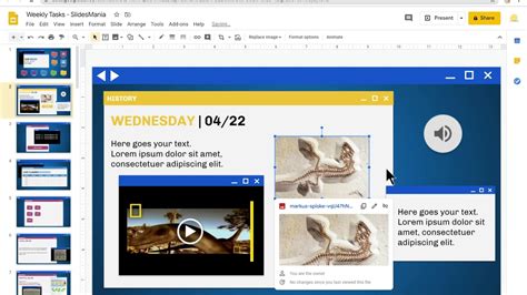 how to make youtube video preview on google slides