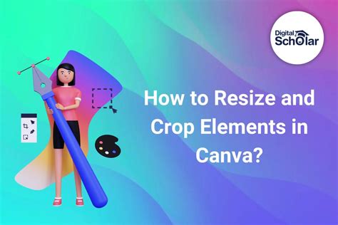 how to manually resize elements in canva