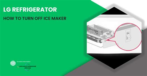 How To Manually Turn Off Ice Maker