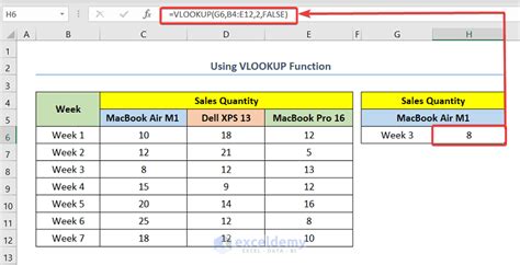 how to map data in excel vlookup