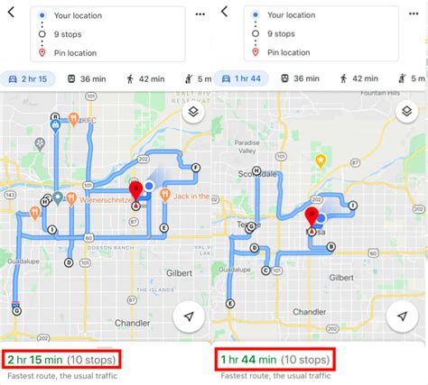 how to map out multiple stops on google maps