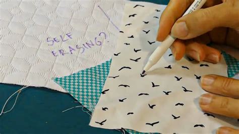 How To Mark Fabric From A Pattern