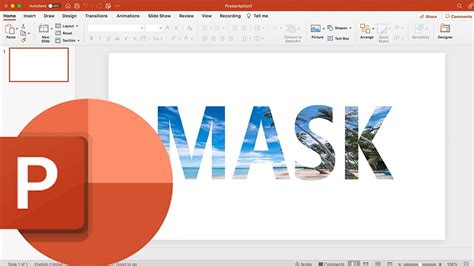 How to create photographic text masks in PowerPoint YouTube
