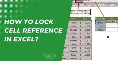 how to mass lock cell reference in excel