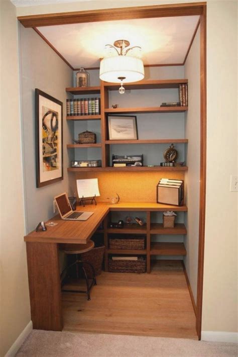50 Best Small Space Office Decorating Ideas On a Budget 2019 71 Home