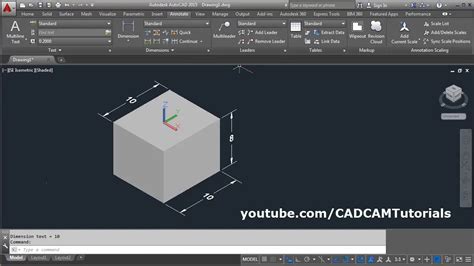 how to measure a 3d object in autocad