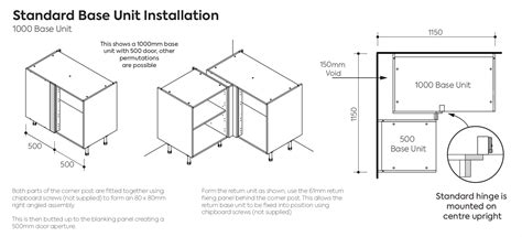 How To Measure A Kitchen Corner Unit