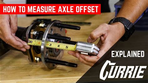 How To Measure Axle Offset