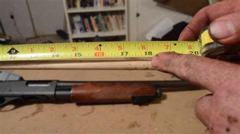 How To Measure Barrel Length On A Shotgun 