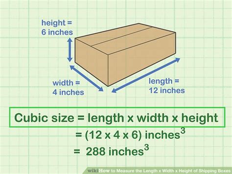 How To Measure Box Length Width Height