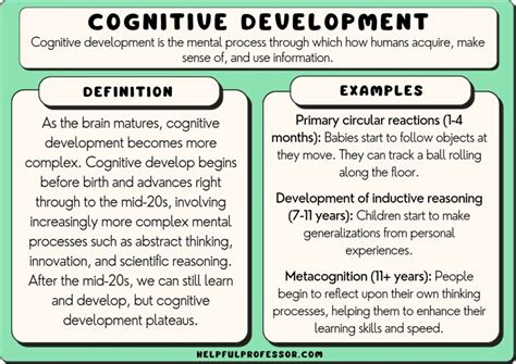 how to measure cognitive development in children