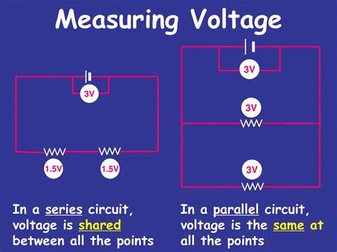 How To Measure Current And Voltage In A Series Circuit