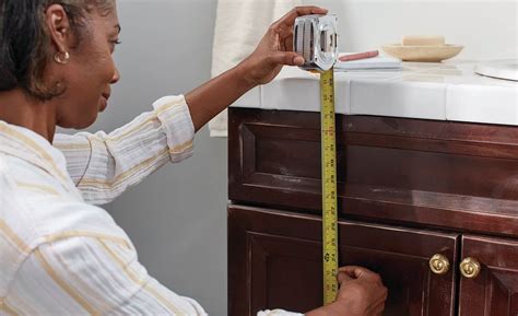 How To Measure For A Replacement Vanity