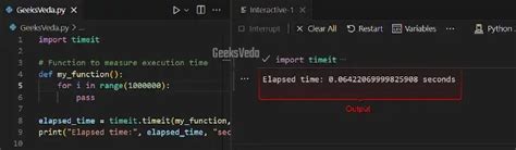 how to measure function execution time in python