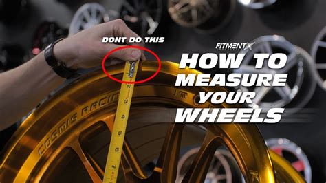 How To Measure Replacement Wheels