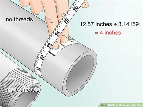 How To Measure Size Of Pipe