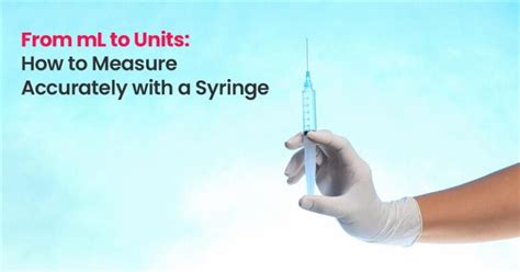 How To Measure Using A Syringe