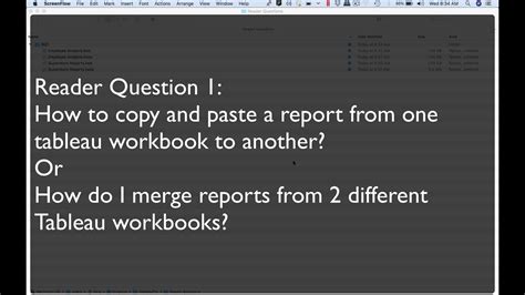 How To Merge 2 Tableau Workbooks