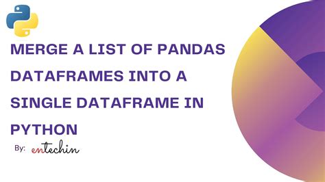 how to merge a list of dataframes in python