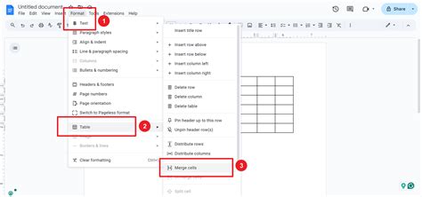 How To Merge A Table On Google Docs