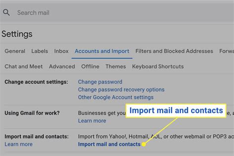 how to merge contacts from two different gmail accounts