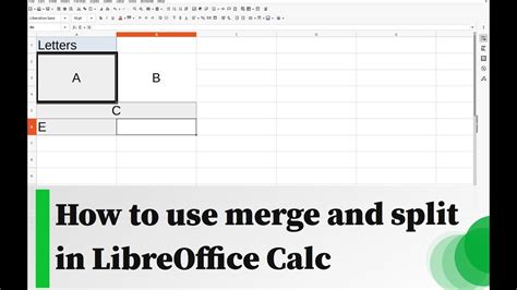 How To Merge Documents In Libreoffice Calc