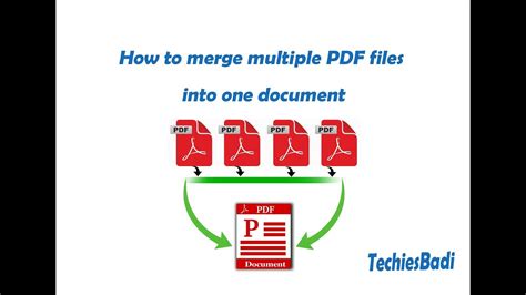 How To Merge Multiple Pdf Files Into A Word Document