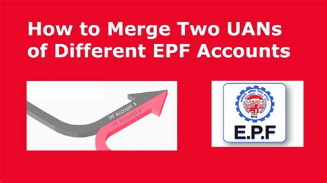 how to merge two epf accounts