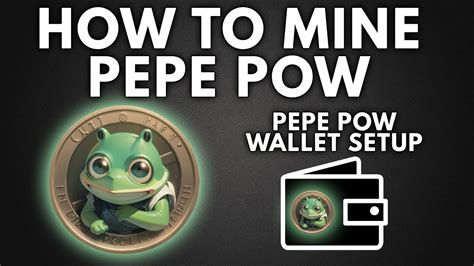 how to mine pepe coin