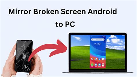 how to mirror broken android screen on mac