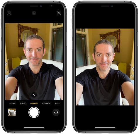 how to mirror camera in iphone