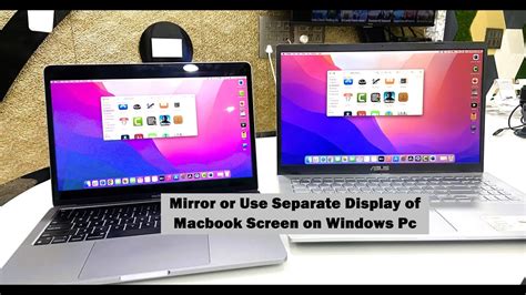 how to mirror macbook to computer monitor