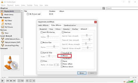 How To Mirror Video In Vlc