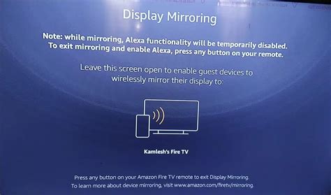 how to mirror windows to fire tv
